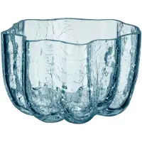 Kosta Boda Crackle kaarsenhouder circulair 58 mm Helder