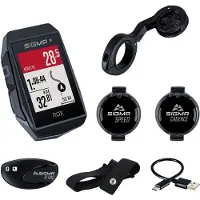Sigma ROX 11.1 EVO GPS - Fietscomputer - Korte Butler Stuurhouder - Zwart