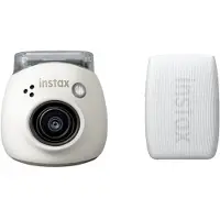 Fujifilm INSTAX PAL digital camera, Milky White + printer mini Link 3, Clay White