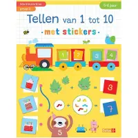 Deltas Tellen van 1 tot 10 met stickers (5-6 j)