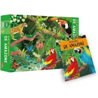 Rebo Productions De Amazone - Red de planeet - puzzel en boek (Paperback)