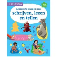 Zuidnederlandse Uitgeverij (ZNU) Disney Ik leer met - Allereerste stappen naar schrijven, lezen en tellen (4-5 j.)