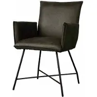 Tower Living Trofa armchair - green (Groen, 59x90x64cm)