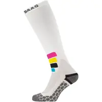 Poederbaas Merino Pro Compressie Skisokken Maat: 43-46