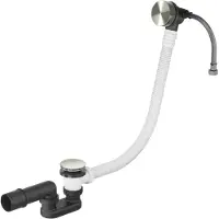 Hotbath Archie AR133 Badafvoer + Vulcombinatie RVS 316 - RVS - Baden, Badafvoeren & Vulsystemen - 8719874204477