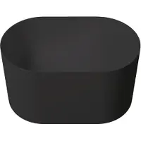 Zydra Waskom Guadiana 50x30 cm Negro