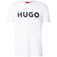 HUGO Shirt 'Dulivio' zwart / wit
