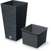 Prosperplast 11l Furu Collection 26.5x26.5x50 Cm Bloempot