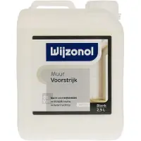 Wijzonol Muurvoorstrijk 2,5 LTR