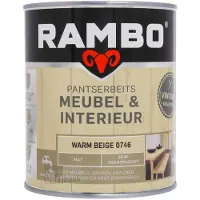 Rambo Pantserbeits Meubel&Interieur Mat Warm Beige 0746 750 ML
