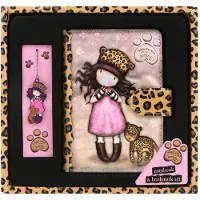 GORJUSS London Set Of With Bookmark Gorjuss Purrrrrfect Love Notebook Veelkleurig Kinderen