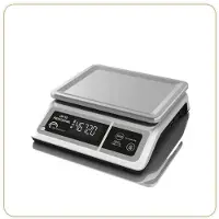 Little Balance Professionele weegschaal - LBP 50 Professional - USB - Grijs - - Keukenweegschaal - 50 kg