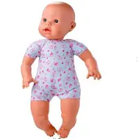 Berjuan Newborn European Hospital Girl Doll 45 Cm Roze Kinderen