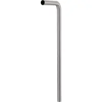 Differnz Vloerbuis 75x22 cm Mat Chroom