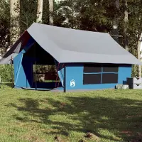vidaXL Tent 5-persoons waterdicht blauw