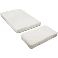 Nofred Form matras voor baby- en juniorbed 2 delen Wit