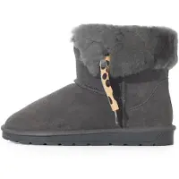 Gooce Boots 'Githa' donkergrijs