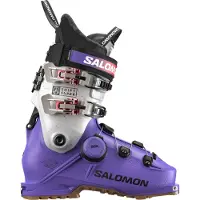 Salomon - Dames skischoenen - Shift Alpha Boa 115 W Ultra Violet/Black/Black voor Dames van Aluminium - Maat 25/25,5 - Paars