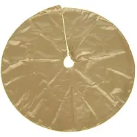 Décoris Kerstboomkleed | | Ø 120 cm (Goud)