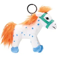 Peppi Pitkätossu Kinderboeken Langkous sleutelhanger pluche paard Kleine Witje.