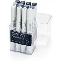 Copic Sketch 12-set CG Cool Grey