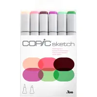 Copic Sketch 6-pack Floral Favourites 1