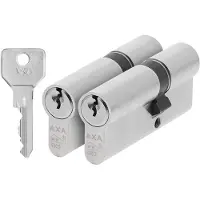 Axa veiligheidscilinder SKG** 30-45mm gelijksluitend (2 Stuks)