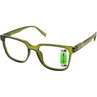 Vista Bonita Leesbril Cubo Multifocaal-Army Green-+1.00-+2.00