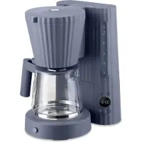 Alessi Koffiezetapparaat Plissé Grey