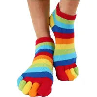 TOETOE Everyday Anklet enkel teensokken - Regenboog - 35-46 - Teensokken