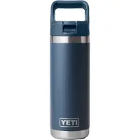 Yeti Coolers - Rambler Bottle C Straw - Isoleerfles 532 ml, blauw