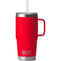 Yeti - Waterflessen - Rambler 25 Oz Straw Mug Rescue Red voor Unisex - Rood