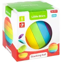 Toi-Toys Little Stars Baby Stapeltoren Puzzelbal, 6dlg.