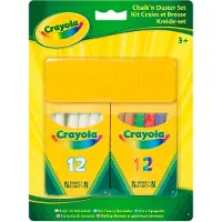 Crayola schoolkrijt met wisser