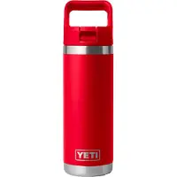 Yeti Coolers - R18 C Straw Bottle - Isoleerfles 532 ml, rood
