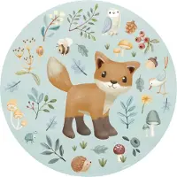 Little Dutch Behangcirkel Forest Wonders | Forest Friends