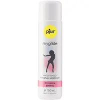 Pjur MyGlide Stimulerend Glijmiddel - 100 ml - Waterbasis - Vrouwen - Mannen - Smaak - Condooms - Massage - Olie - - Anaal - Siliconen - Erotisch