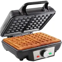Tomado TWM2301S - Wafelijzer - Wafelmaker - 2 wafels - 23 x 17 cm - PFAS vrij - RVS