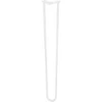 Furniture Legs Europe Stalen hairpin wit hairpin ø 1,6 cm en hoogte 105 cm