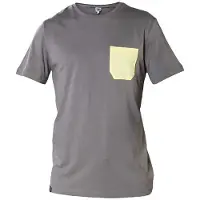 Snap Climbing Monochrome Pocket T-shirt Met Korte Mouwen