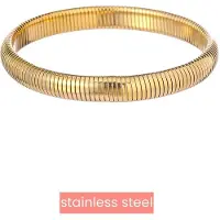 Go Dutch Label Day&Eve Armband Spring 8 mm | Goud