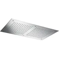 Hotbath Mate M205 inbouw hoofddouche 38x70cm rechthoek chroom