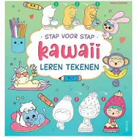 Deltas Stap voor stap kawaii leren tekenen Boek