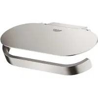 GROHE Toiletrolhouder Selection Met Deksel Supersteel