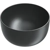 Catalano Sfera Opzetwastafel 42x22cm Rond - Mat Zwart - Keramiek - 8059015194985 - Wastafels, Opzetwastafels