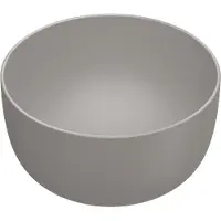 Catalano Sfera Opzetwastafel 42x22cm Rond - Mat Tortora - Keramiek - 8059015195050 - Wastafels, Opzetwastafels