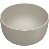 Catalano Sfera Opzetwastafel 42x22cm Rond - Mat Sabbia - Keramiek - 8059015195029 - Wastafels, Opzetwastafels