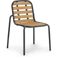 Normann Copenhagen Vig Robinia stoel Black