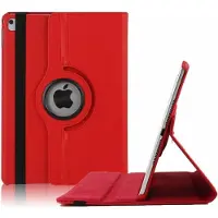 Ntech Hoes geschikt voor Apple iPad iPad 9.7 (2017 / 2018) hoesje 360° draaibaar Rood