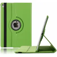 Ntech Hoes geschikt voor iPad 5e / 6e generatie (2018 / 2017) 360° draaibaar bookcase Groen – Hoes geschikt voor iPad (2017) / (2018) 9.7 inch cover met standaard